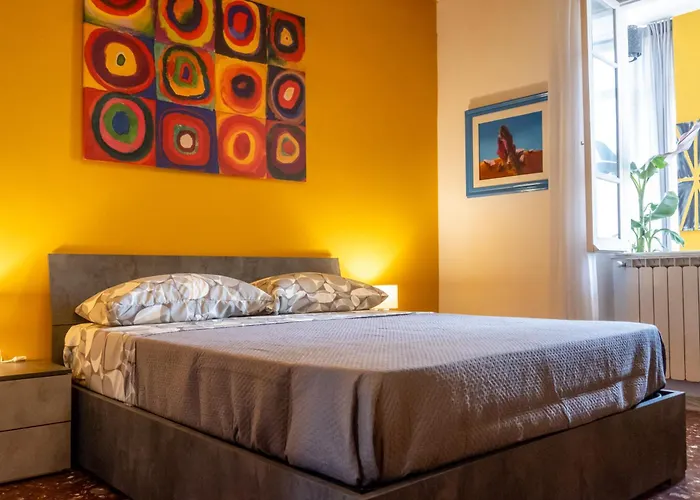 Yellow Pop - Design E Colore A Apartamento Roma