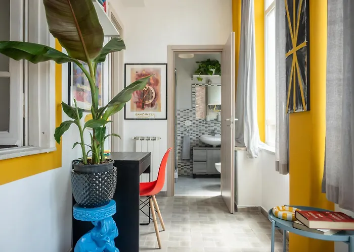Yellow Pop - Design E Colore A Apartamento Roma